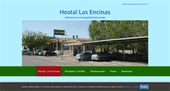 Desktop Screenshot of hostallasencinas.com