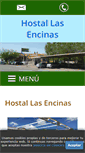 Mobile Screenshot of hostallasencinas.com
